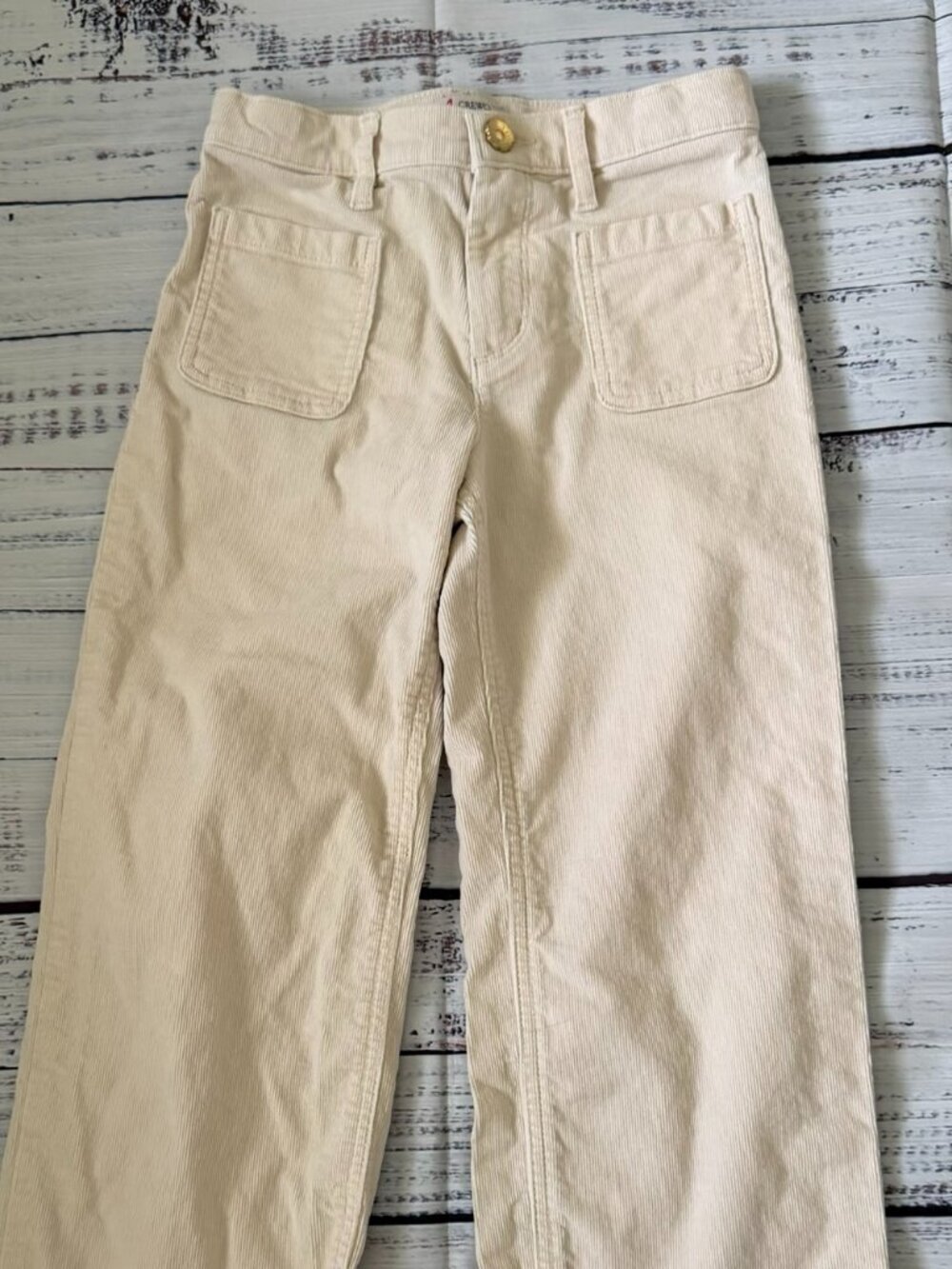 Crewcuts Girl Corduroy Pants size 8 w/adjustable straps